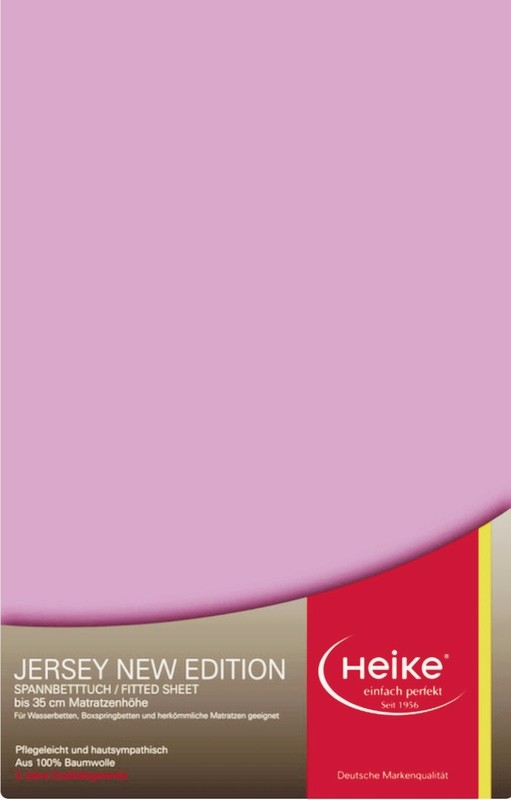 Heike Cotton Rich napenjalna rjuha - svetlo roza