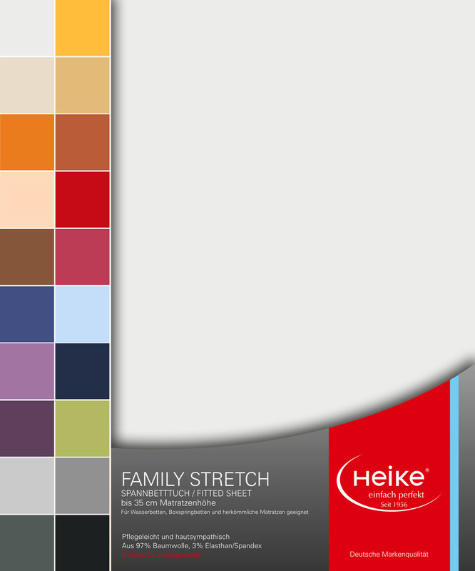 Heike Superior Softness 230 g/m² napenjalna rjuha - bela